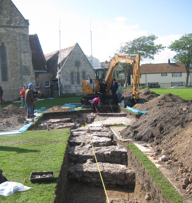 Wessex Archaeology excavations at Governor’s Green 2009
